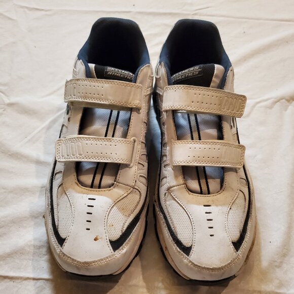 Sketchers White Velcro Fastening Athletic Sneakers Shoes - Size 16 main image 9
